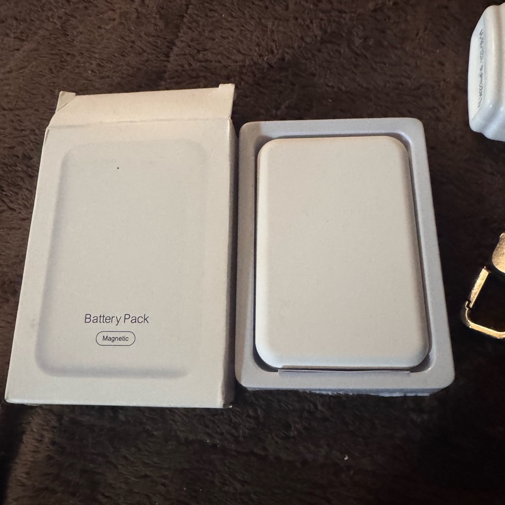 Magnetic battery charger